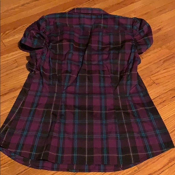 Plaid blouse - Picture 5 of 9